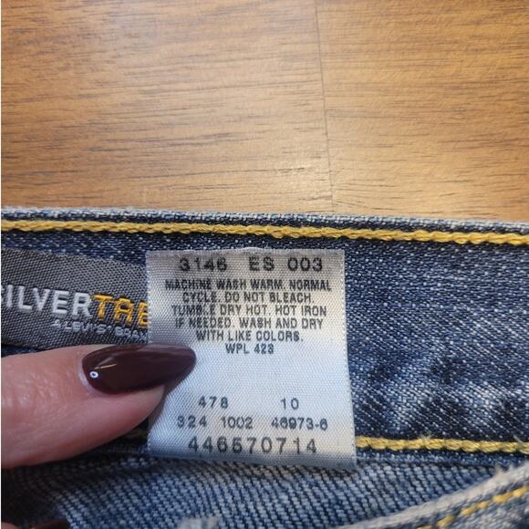 Vintage Levi’s Silver Tab Jeans Men’s 38x34 Carpenter Fit Blue Denim EUC - Picture 10 of 11